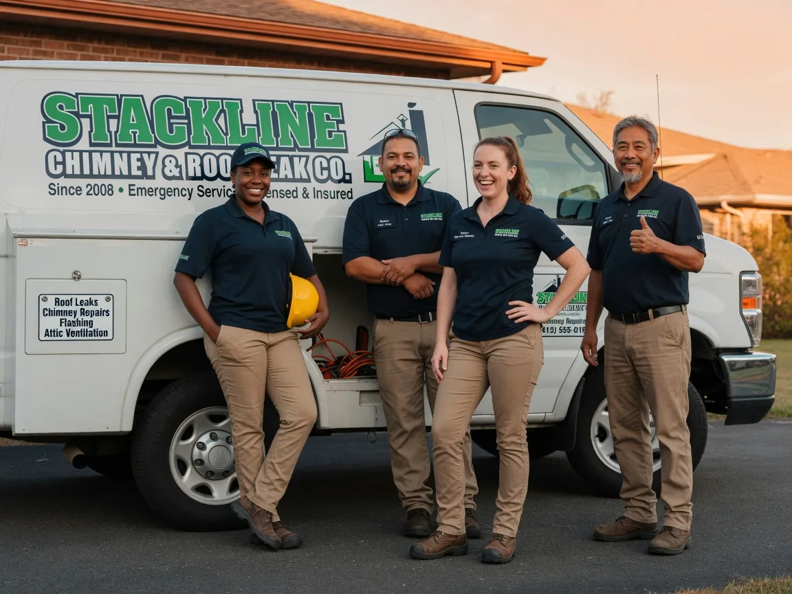 Chimney flashing repair company in Woodston, KS